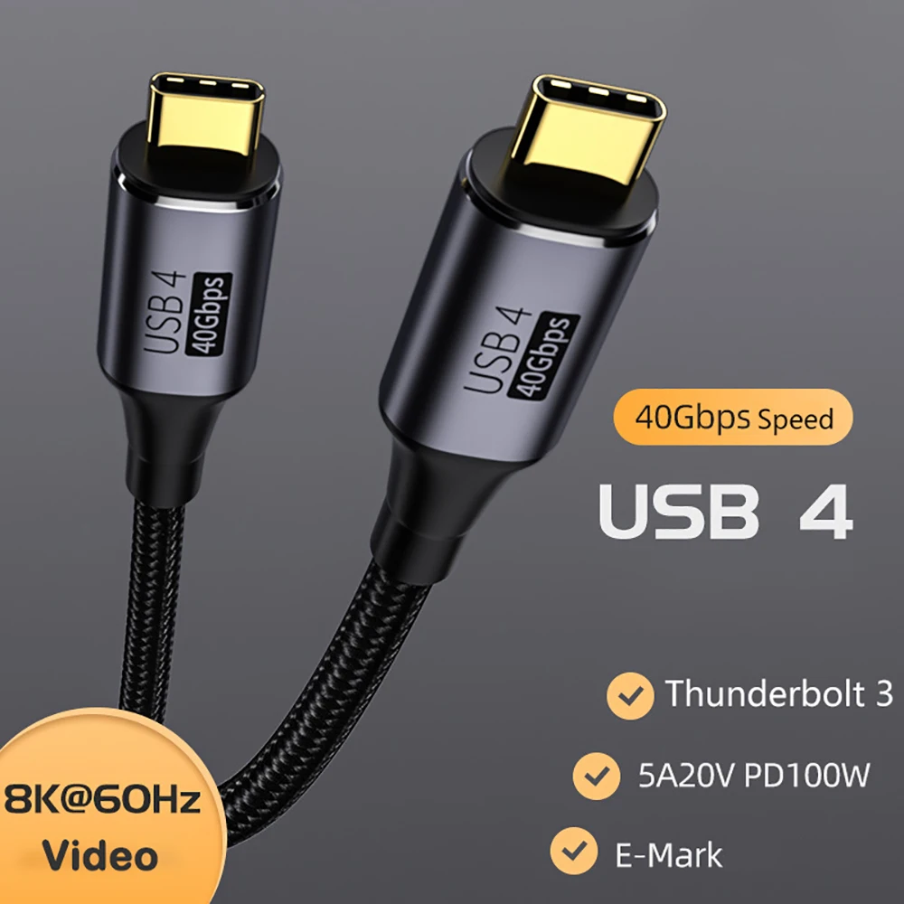 Cable UXG USB4 3m - vista frontal