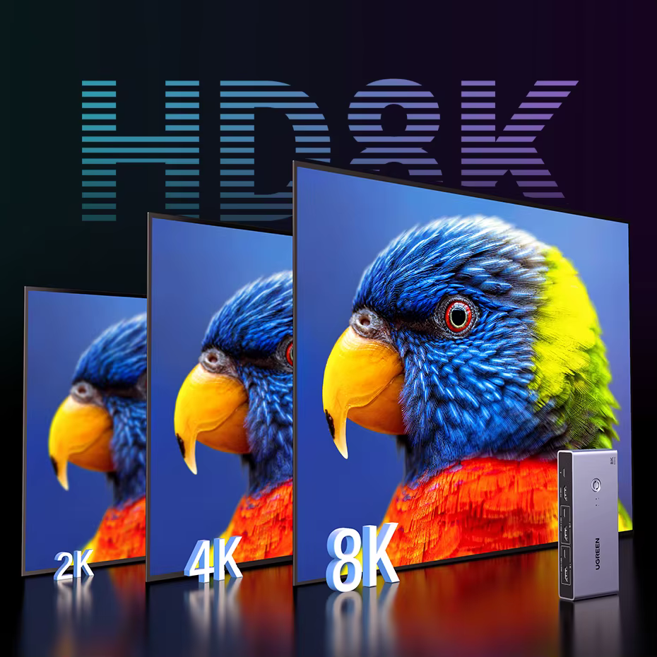 Rendimiento 8K y USB