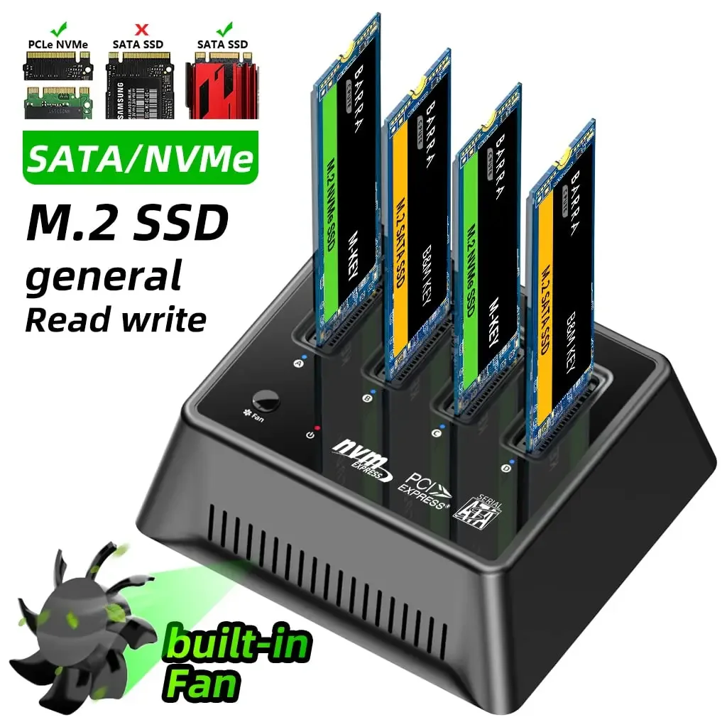 MAIWO Estación de acoplamiento M.2 NVMe y NGFF USB-C