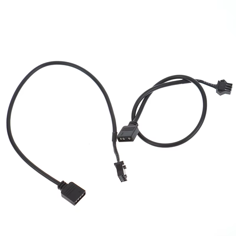 Cable Adaptador RGB para Placa Base, 5 V 3 Pines y 12 V 4 Pines - imagen 4