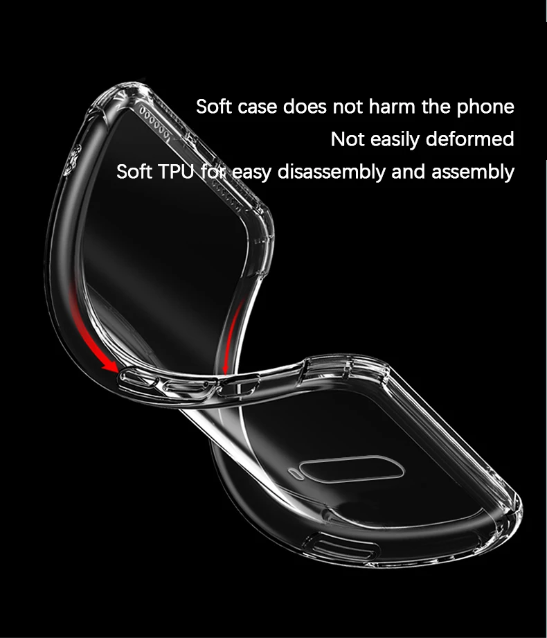 Funda trasera mostrando textura