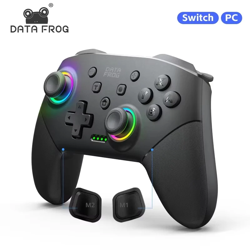 Mando Inalámbrico Nintendo Switch – Batería Recargable Función Turbo