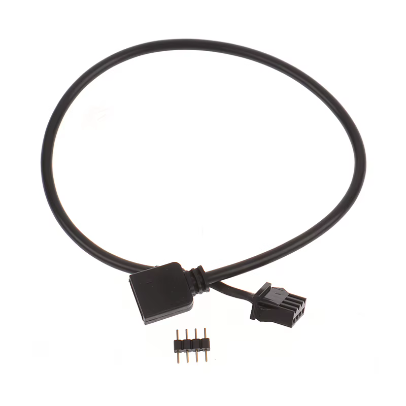 Cable Adaptador RGB para Placa Base, 5 V 3 Pines y 12 V 4 Pines - imagen 3
