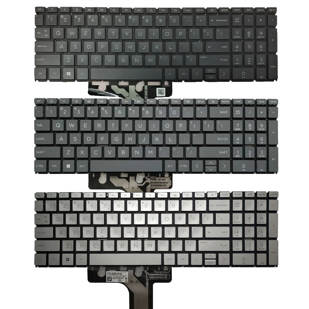 Teclado US retroiluminado para HP Pavilion 15-EG 15-EH TPN-Q246