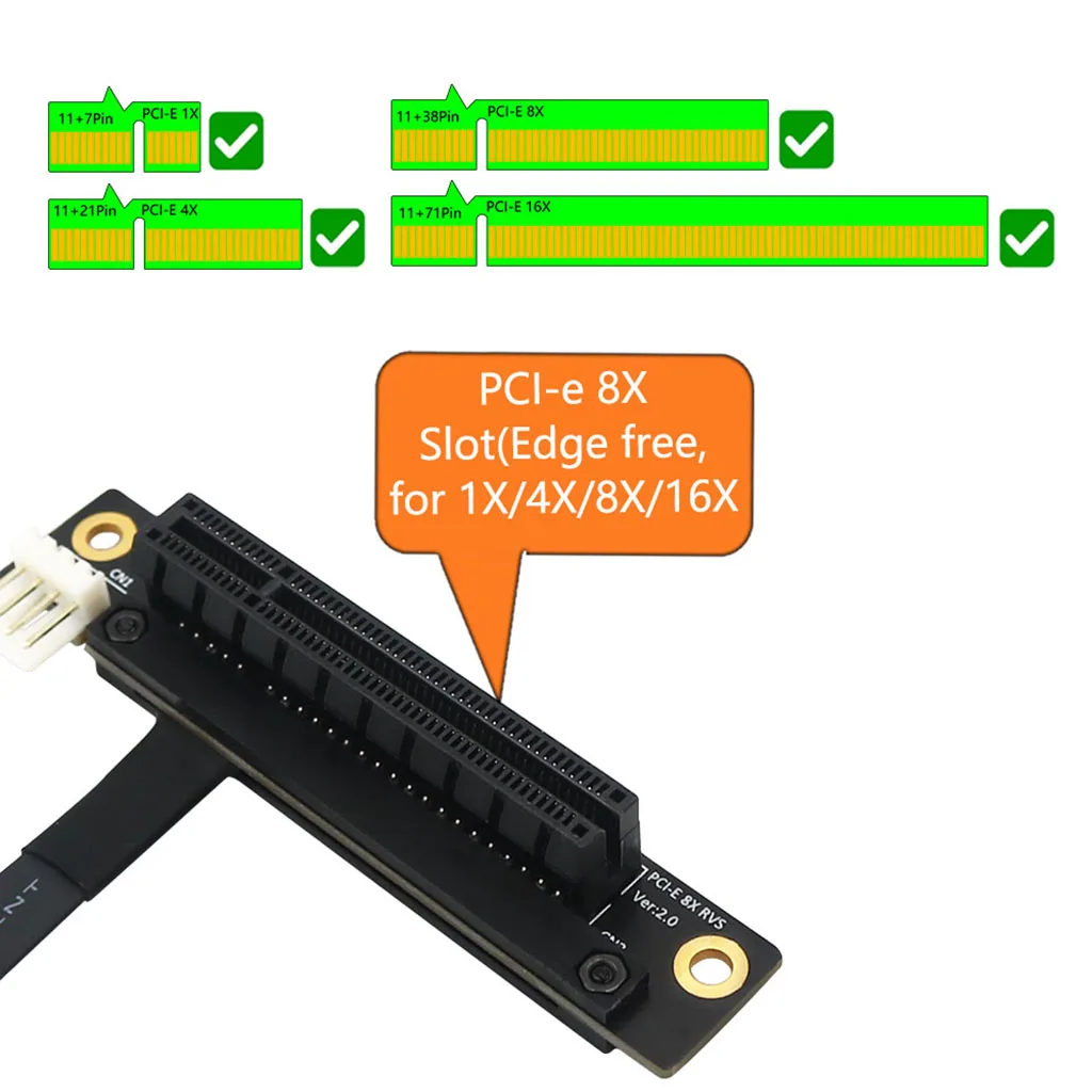 Detalle de la ranura PCI-E 4X