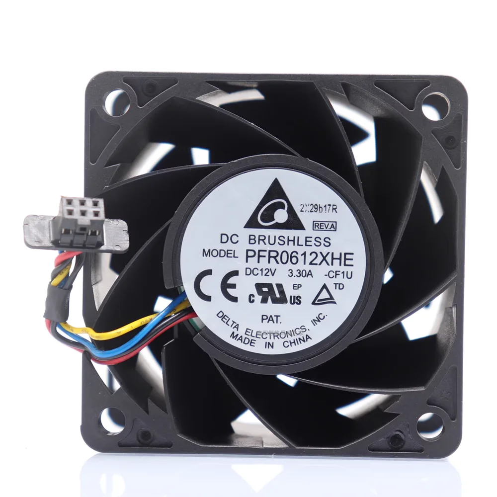 Ventilador Axial Delta PFR0612XHE Alta Velocidad Flujo Fuerte - imagen 3