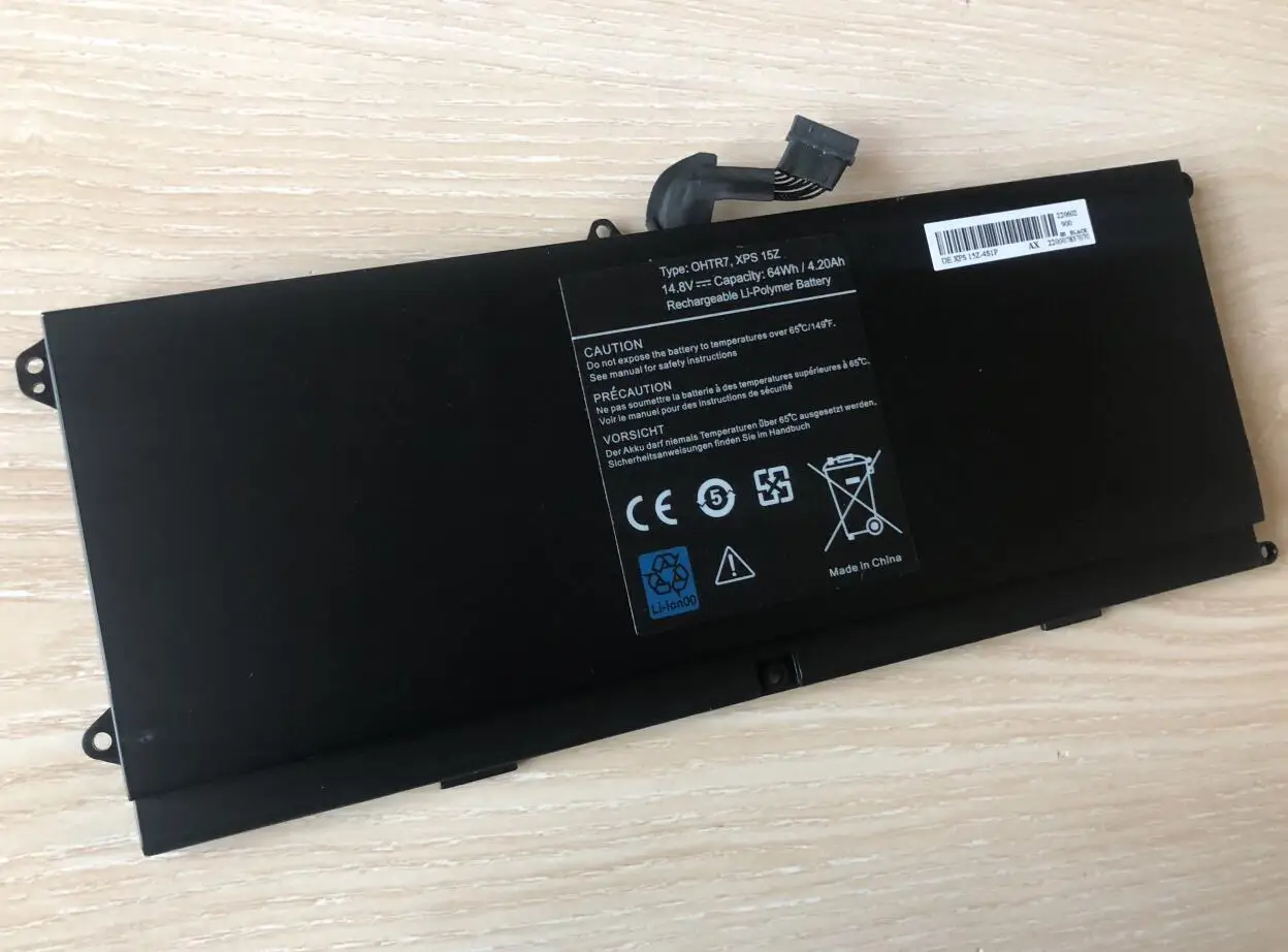 Batería Dell XPS 15z lista