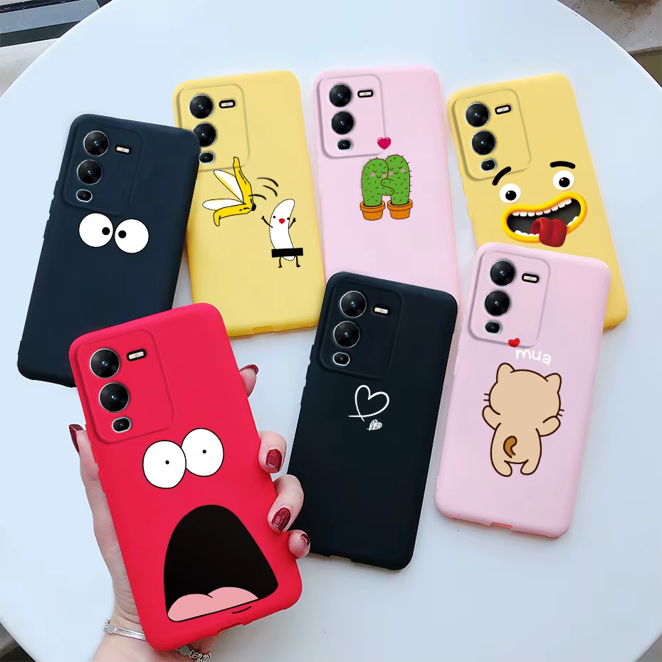 Funda Silicona Vivo V25 Pro – Diseño Gatos Antigolpes - imagen 2