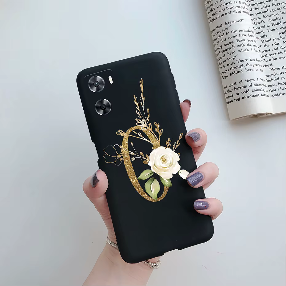 Funda OPPO A57/A57s 4G con Diseño de Letras Bonitas