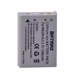 Batería Batmax EN-EL5 ENEL5 + cargador Dual LED para NIKON Coolpix P530 P520 P510 P100 P500 P5100 P5000 P6000 P3 P4 P90 P80 P100