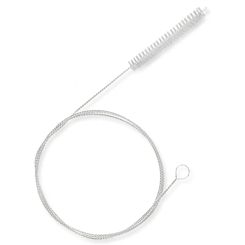 Cepillo flexible de nailon para limpiar tubos largos