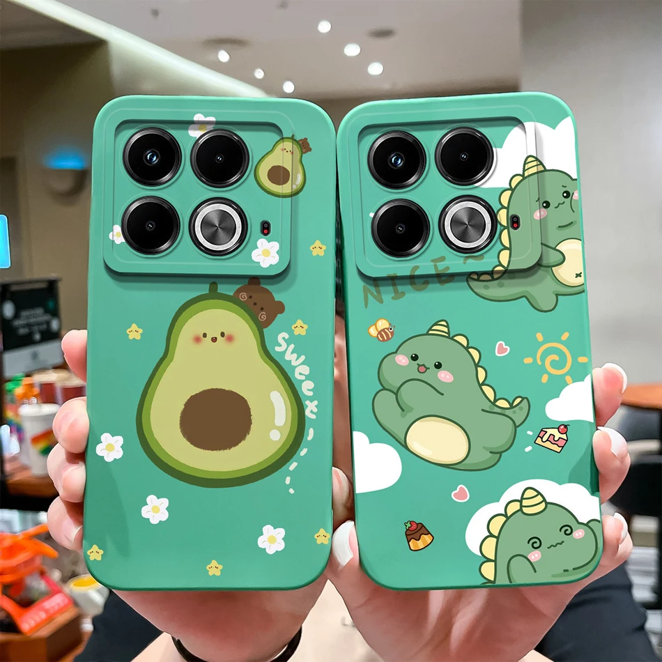 Funda Silicona Líquida Infinix Note 40 Pro Plus – Dibujos Animados - imagen 3