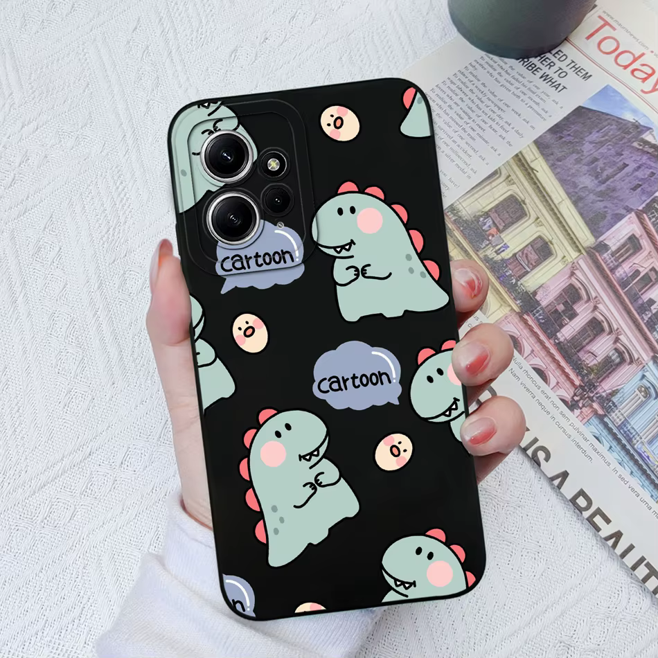 Funda Xiaomi Redmi Note 12 en silicon líquida color negro