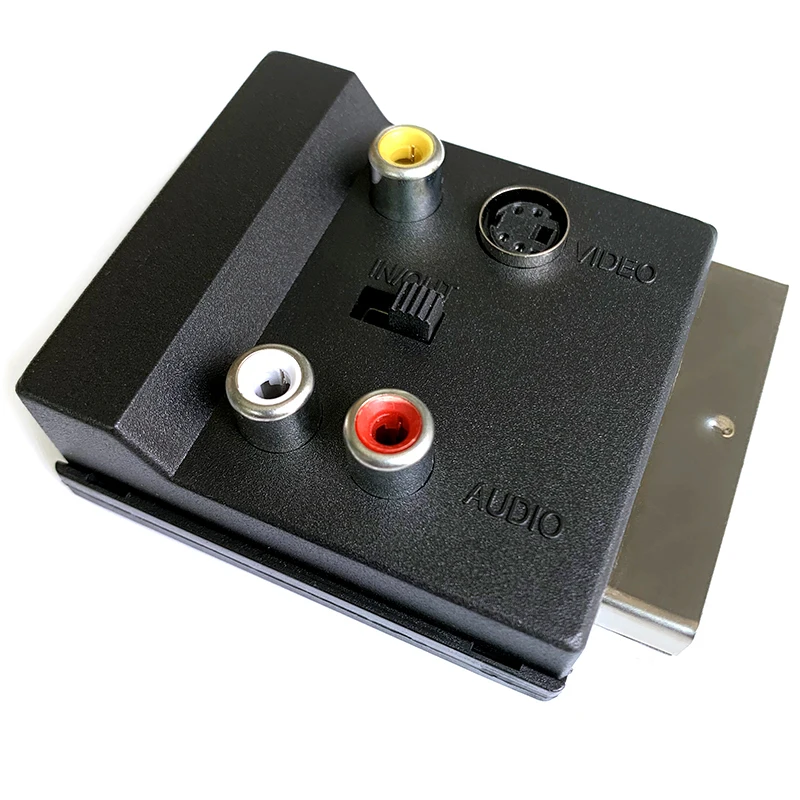 Convertidor SCART a RCA y S-Video – Adaptador Audio Vídeo - imagen 3