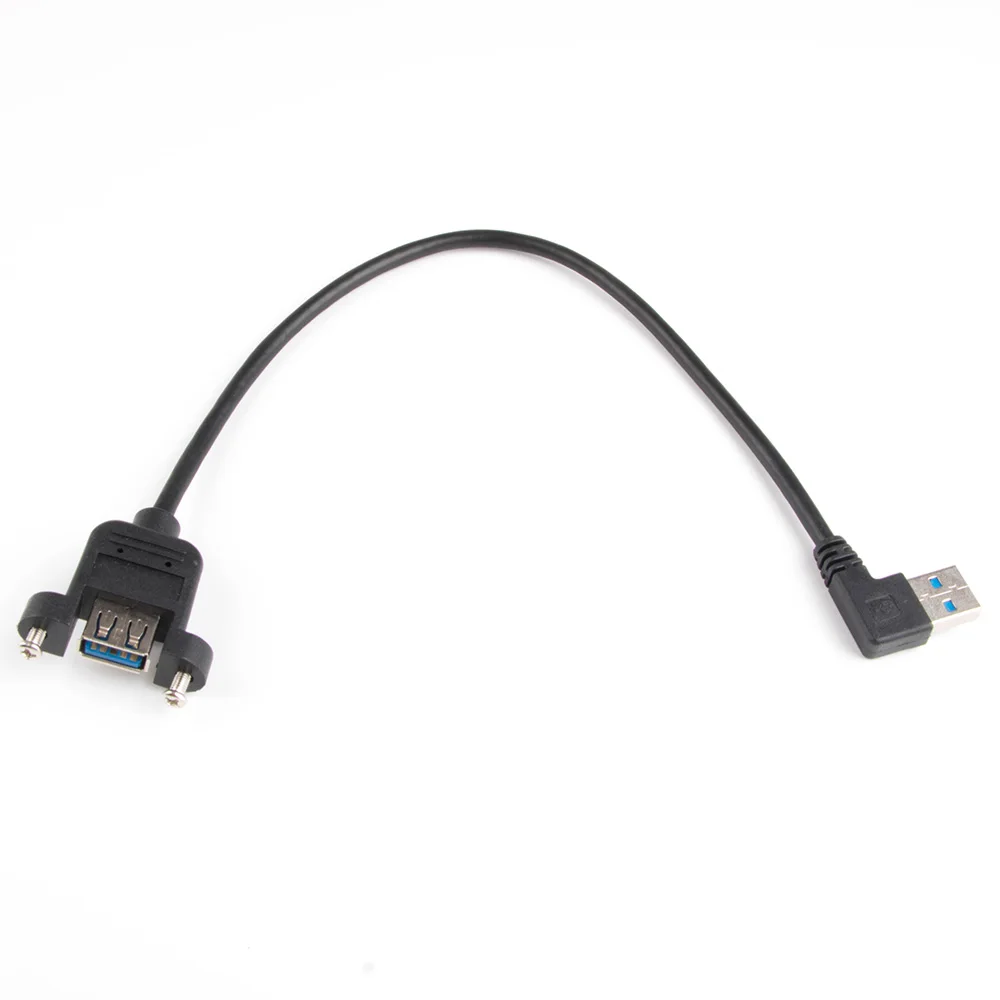 Cable USB 3.0 montaje en panel vista frontal