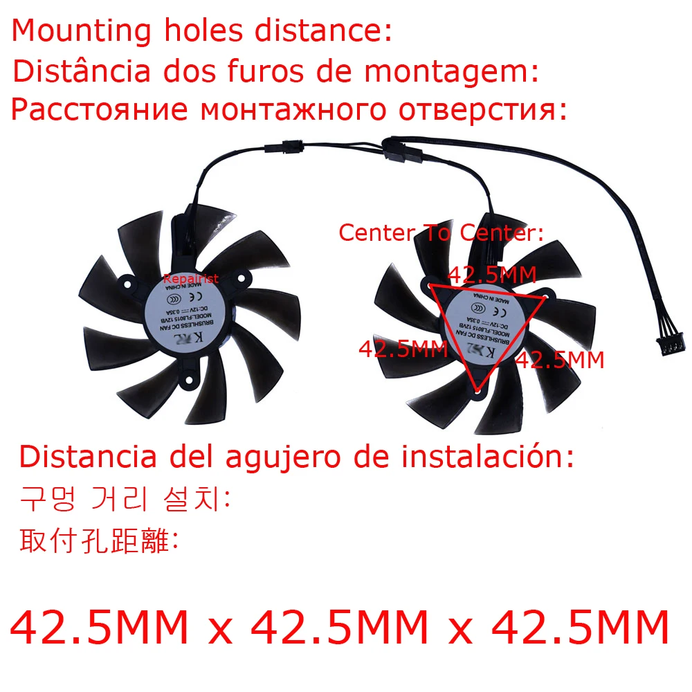 Especificaciones técnicas del ventilador