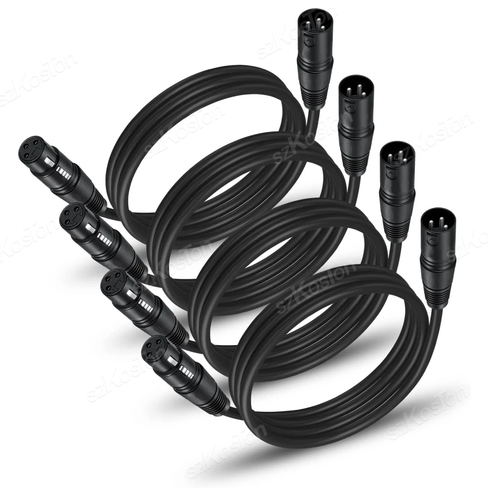 Cable XLR Equilibrado Macho a Hembra para Grabación y Escenario - imagen 3