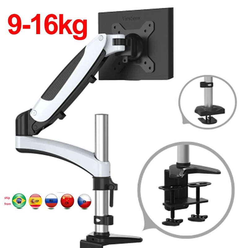 Brazo Monitor con Resorte de Gas – Aluminio DL-ARM1 - imagen 5