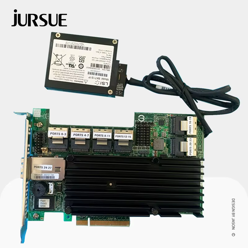 Detalle del chip LSI SAS 2108