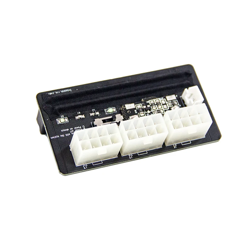 Vista lateral de la placa adaptadora CRPS PSU