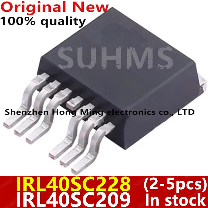 Transistores MOSFET IRL40SC en encapsulado TO263-7