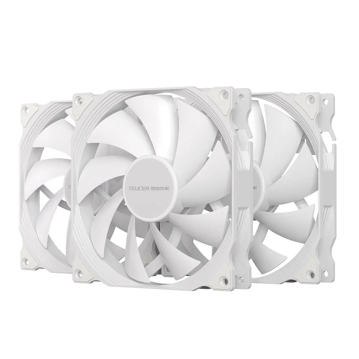 Teucer Ventilador Caja PWM Rodamiento Hidráulico Alto Rendimiento - imagen 5