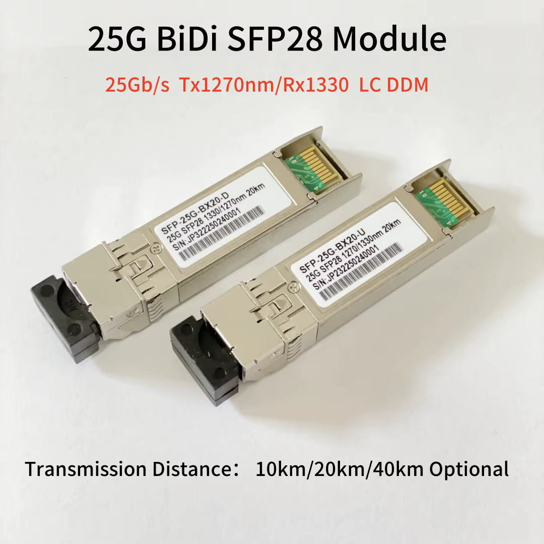 Transceptor SFP28 25G BiDi LC BX10 – Alcance 10km