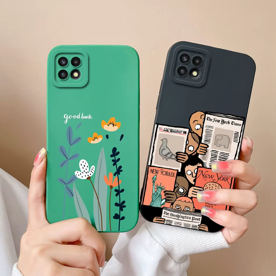 Funda Silicona Líquida Samsung Galaxy A22 y A22S – Carcasa Antigolpes - imagen 4