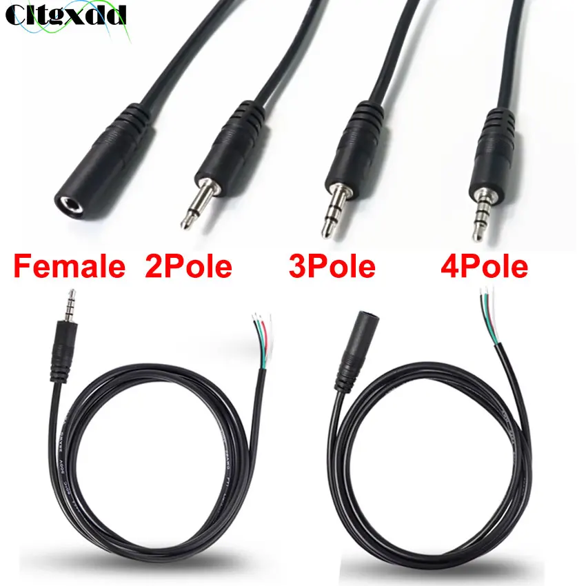 Cable alargador jack 3,5 mm macho-hembra para audio estéreo - imagen 2