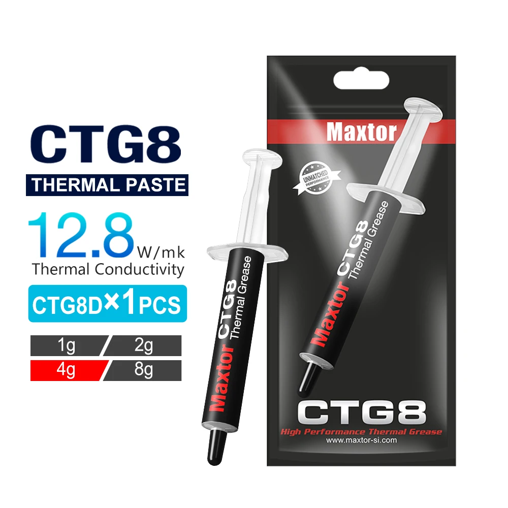 Maxtor CTG8 Pasta Térmica para CPU y GPU - imagen 5