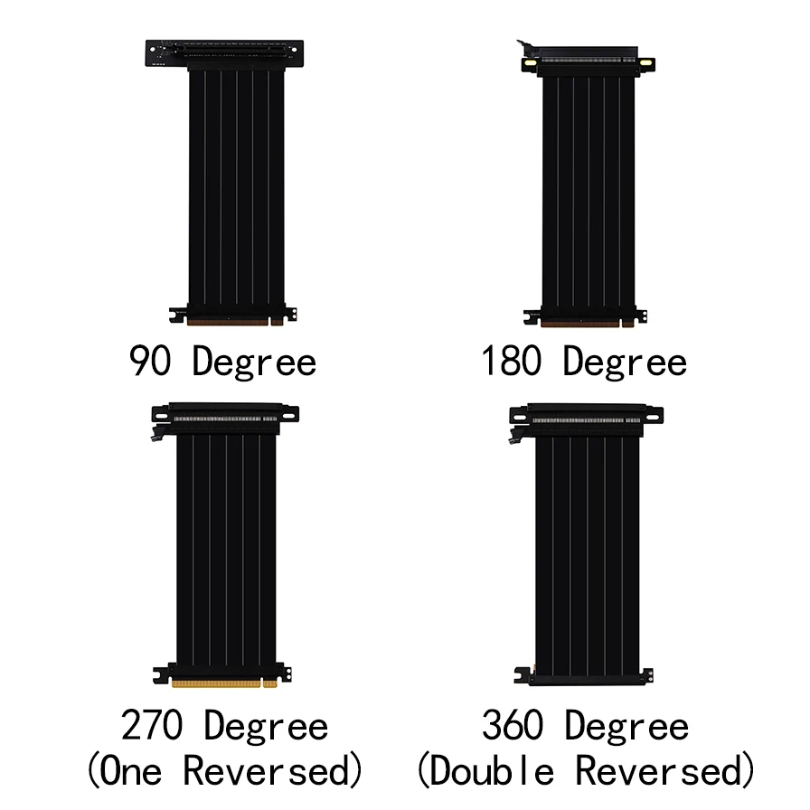 Cable elevador PCIe extensor montado
