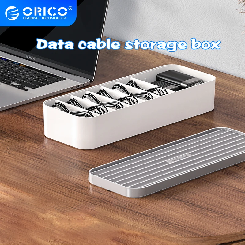 ORICO Organizador de Cables Escritorio con USB Hub Integrado - imagen 2