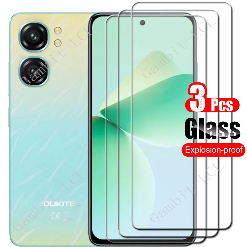Protector de pantalla de vidrio templado Gambit-LCL para Oukitel C58 Pro