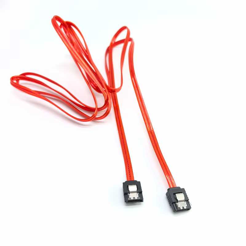 Cable enrollado mostrando su flexibilidad