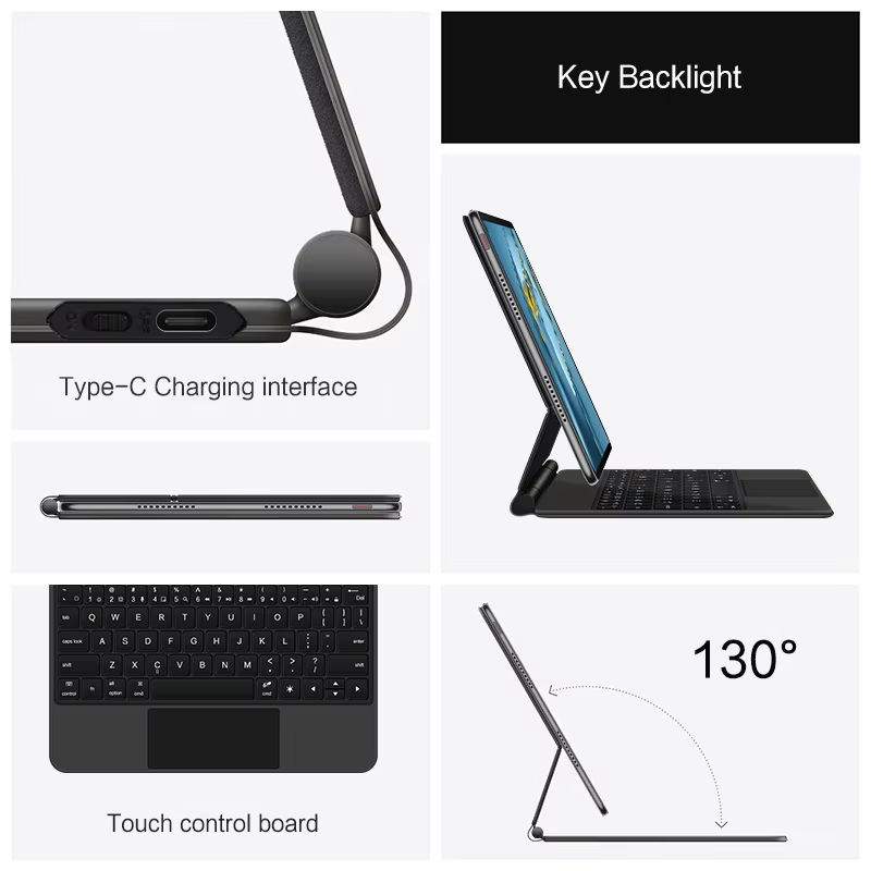 Huawei Teclado Folio Mágico MatePad Pro 10.8 – Funda Tablet - imagen 2