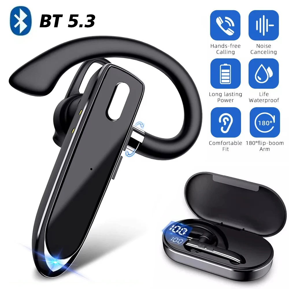 YYK-530-2 Auriculares Bluetooth inalámbricos con doble micrófono - imagen 4