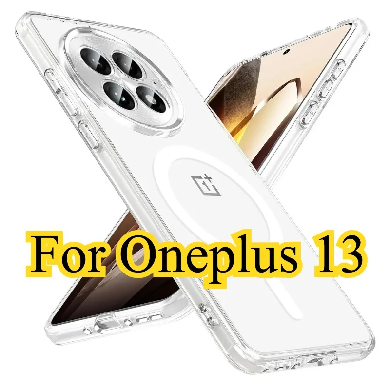 Funda acrílica transparente para OnePlus 13