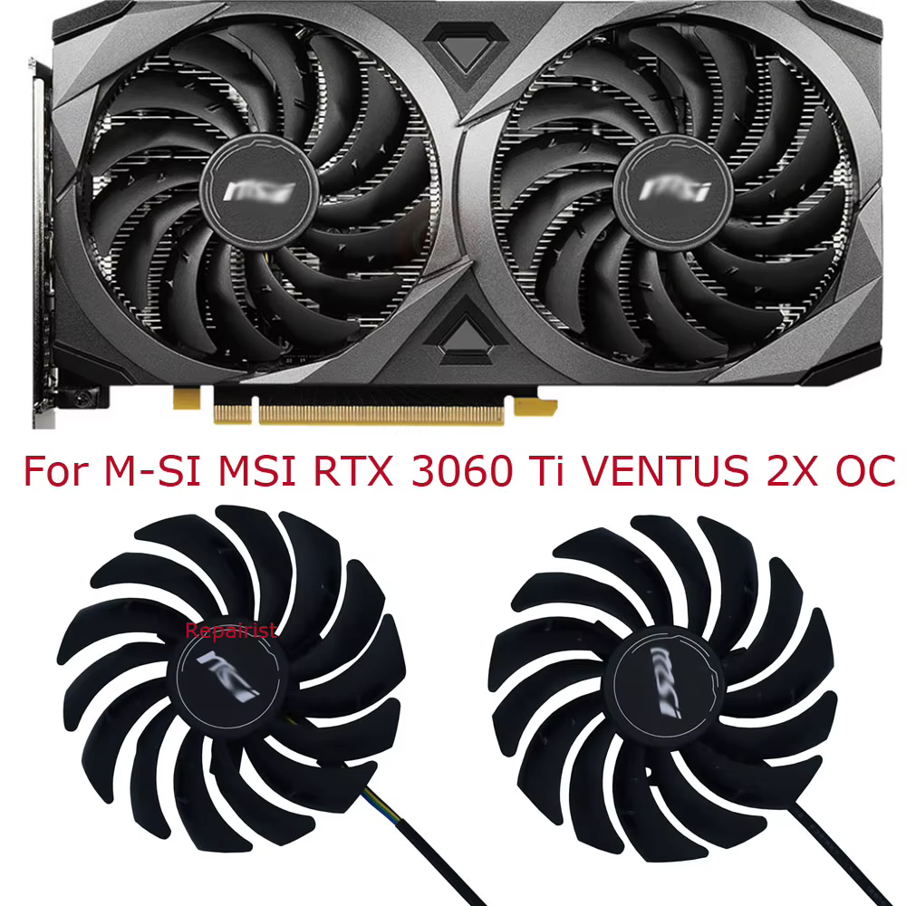 Ventilador Repuesto MSI RTX 3060 Ventus 2X OC – Refrigeración - imagen 3