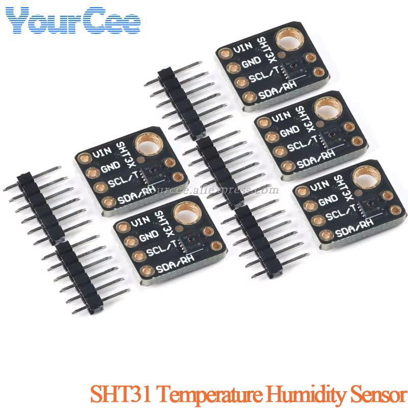 Sensor Temperatura Humedad SHT31 I2C para Arduino – Estabilidad - imagen 3