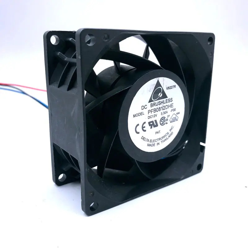 Ventilador Delta 80mm 12V Refrigeración para PC - imagen 2