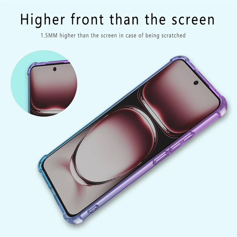 Funda OPPO Reno 12 Pro 5G – TPU Gradiente Antigolpes - imagen 3