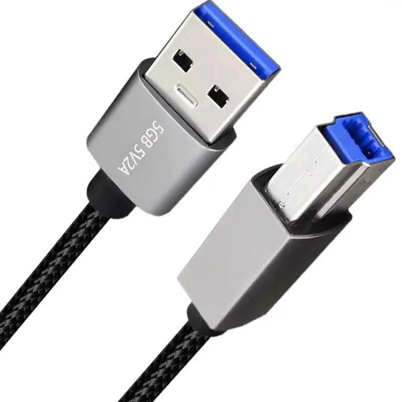 Cable USB 3.0 A-B para impresoras, escáneres y discos externos