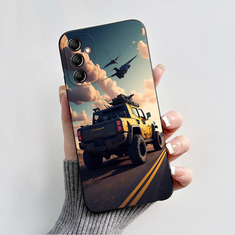 Funda Samsung Galaxy A14 5G de Silicona Negra Antigolpes - imagen 5