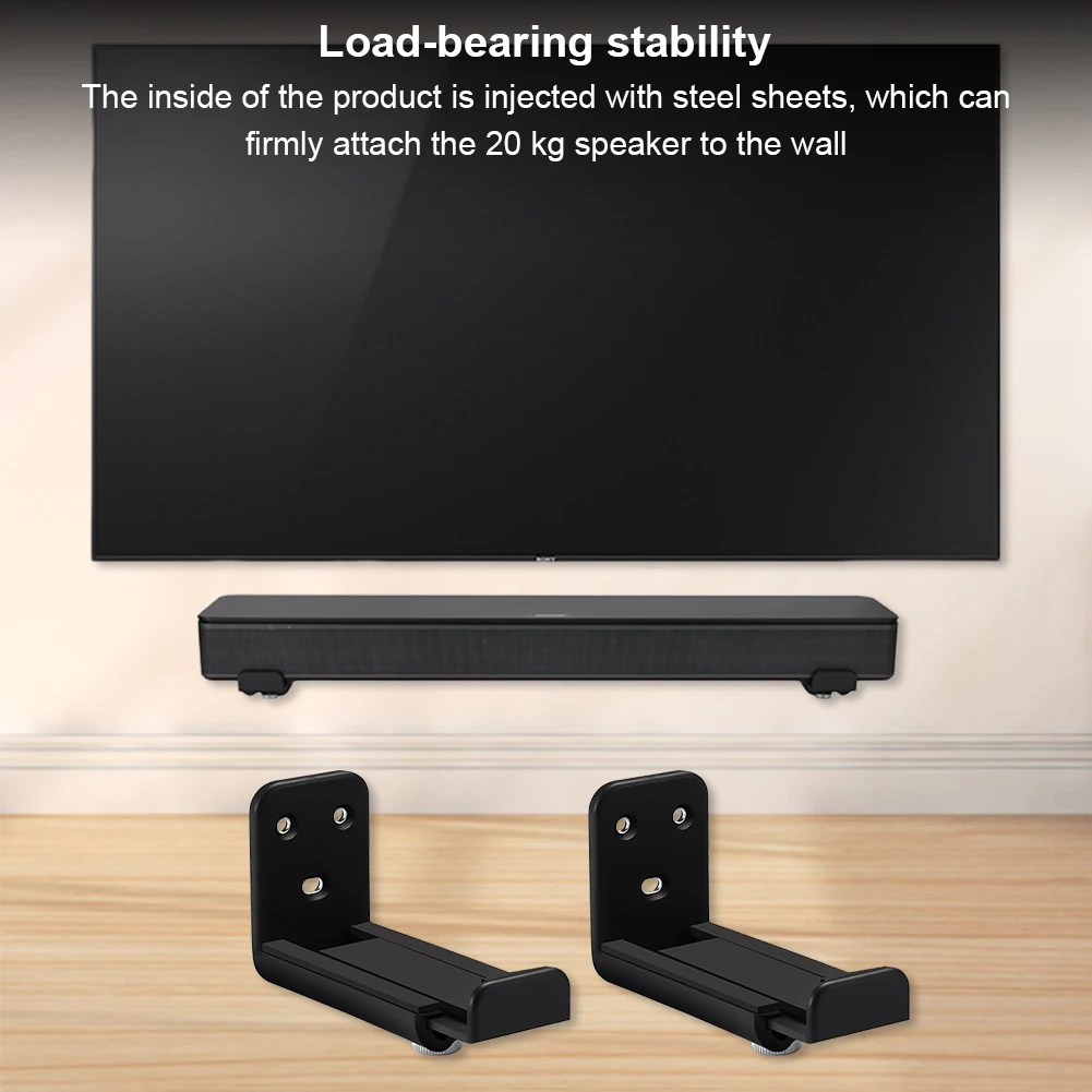 Soporte Universal Montaje Pared Barra de Sonido Samsung Vizio LG Bose - imagen 2