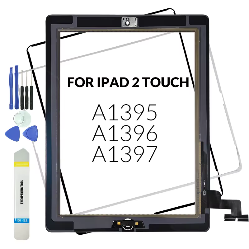 Pantalla táctil para iPad 2 A1395/A1396/A1397 con botón Home - imagen 2