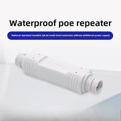 Extensor PoE Gigabit Impermeable IEEE 802.3af/at