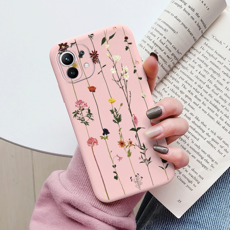 Xiaomi Mi 11 Lite 5G NE Funda Floral TPU Suave - Protección Decorativa - imagen 3
