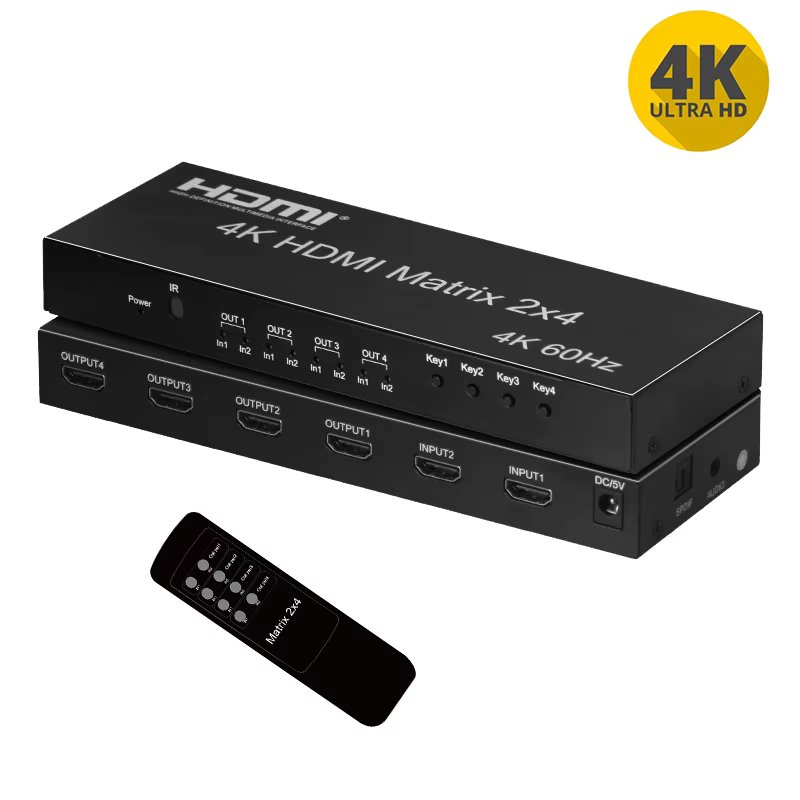 Salida de audio óptico y 3,5 mm