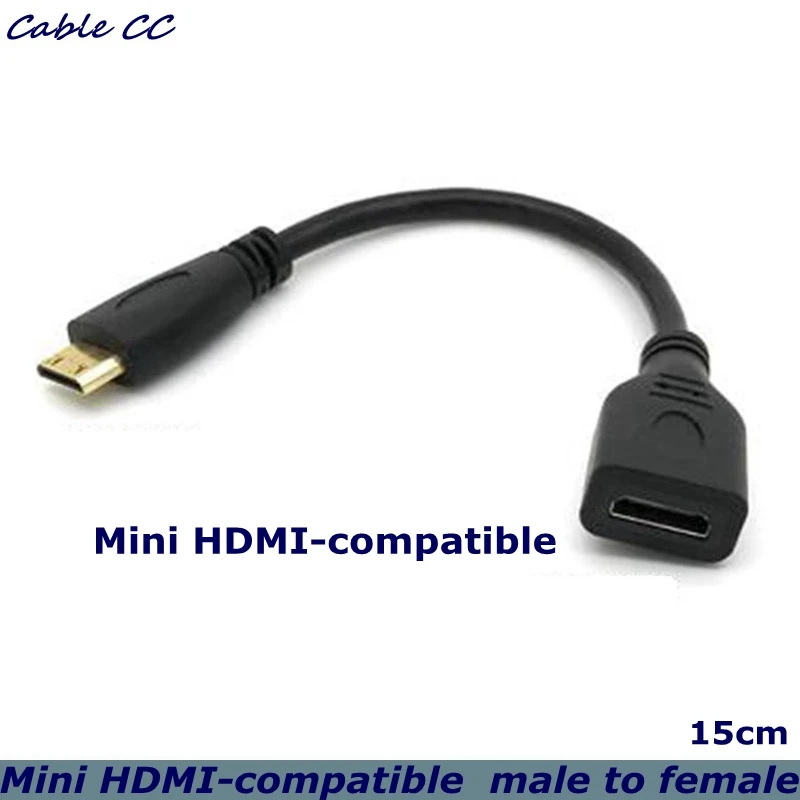 Cable Adaptador Mini HDMI Macho a HDMI 4K UHD - imagen 4
