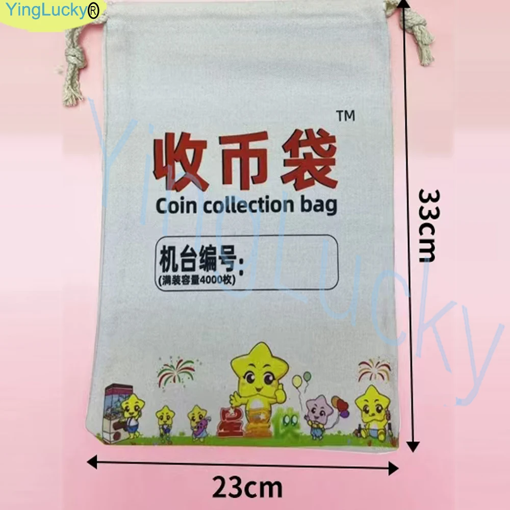 Bolsa de almacenamiento de token de juego arcade con tejido resistente
